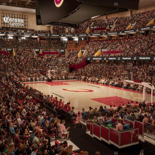 Rocket Arena - Section 104 Seat View