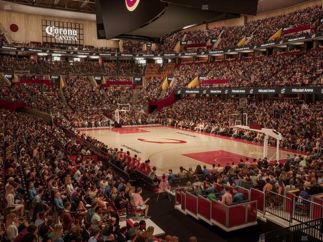 Rocket Arena - Section 104 Seat View