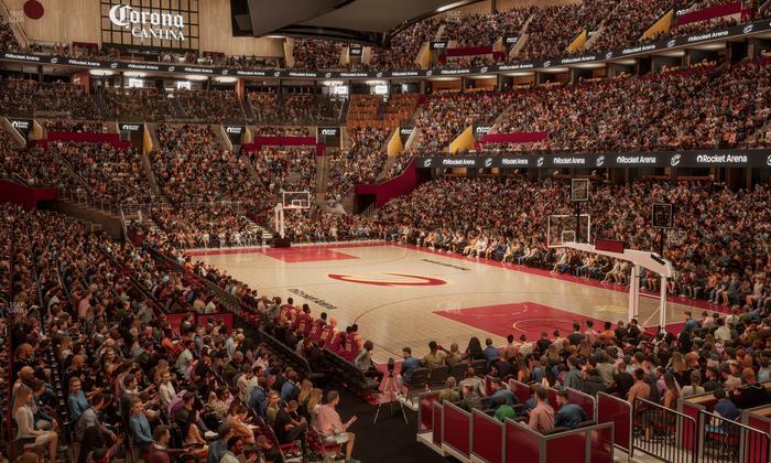 Rocket Arena - Section 104 Seat View