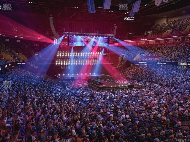 Rocket Arena - Section 104 Seat View