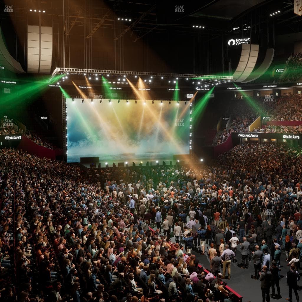 Rocket Arena - Section 104 Seat View