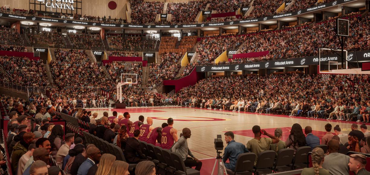 Rocket Arena - Section 105 Seat View