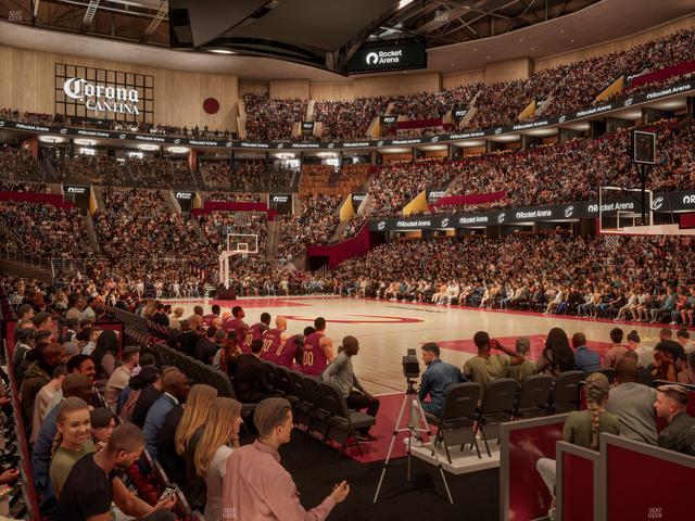 Rocket Arena - Section 105 Seat View