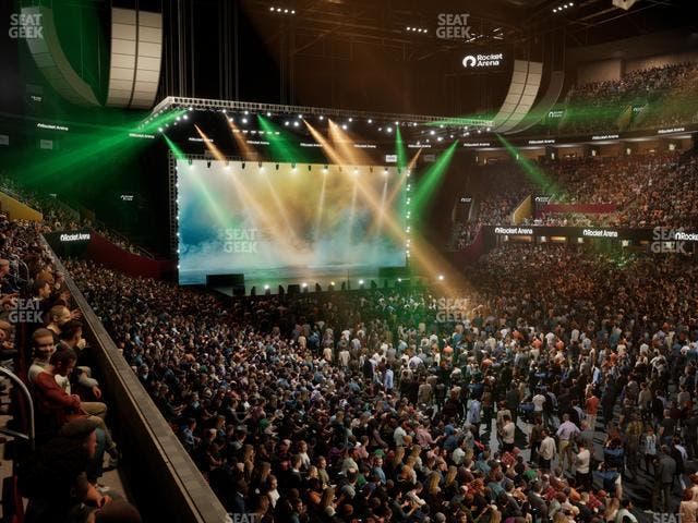 Rocket Arena - Section 105 Seat View