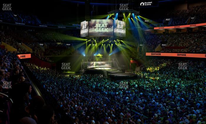 Rocket Arena - Section 105 Seat View