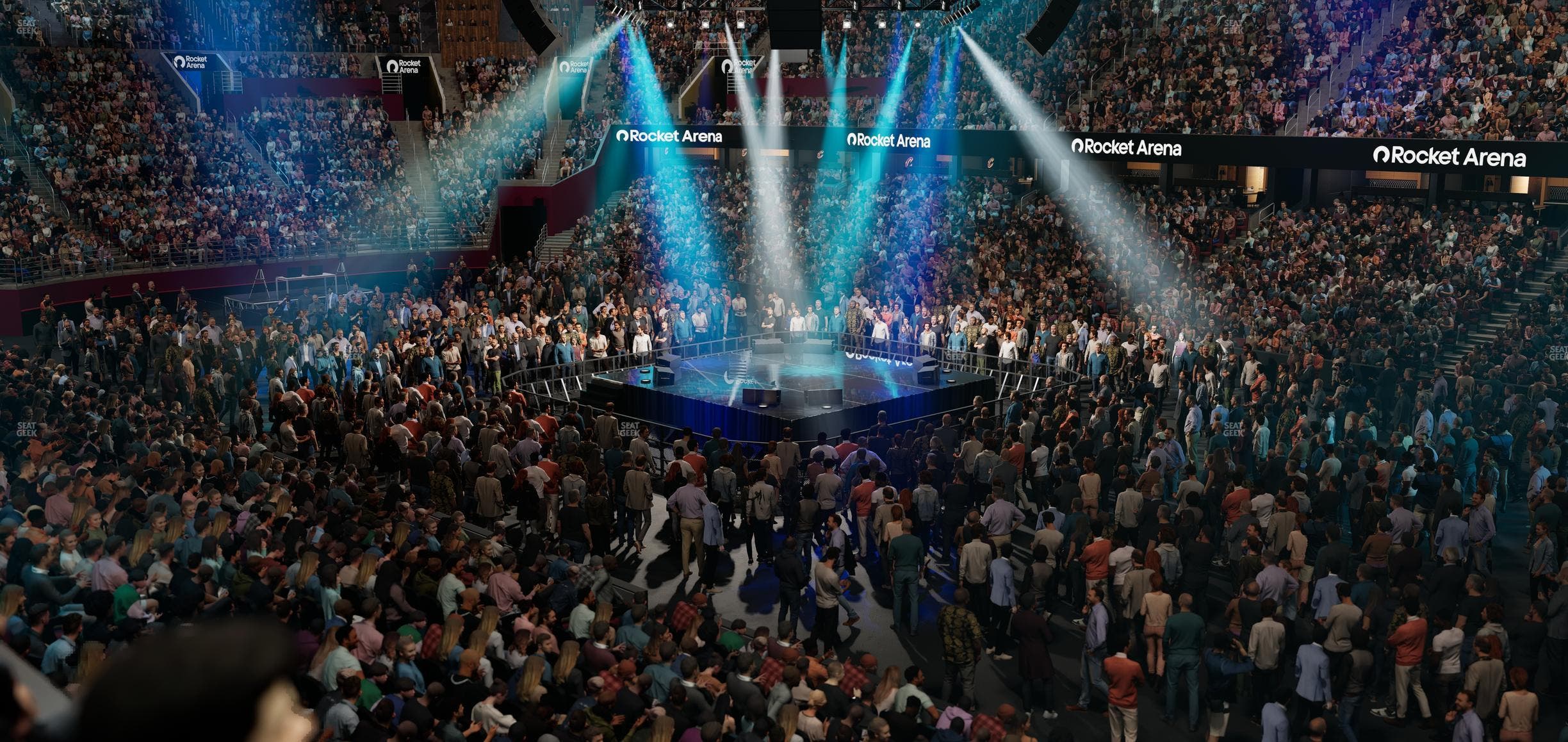 Rocket Arena - Section 105 Seat View