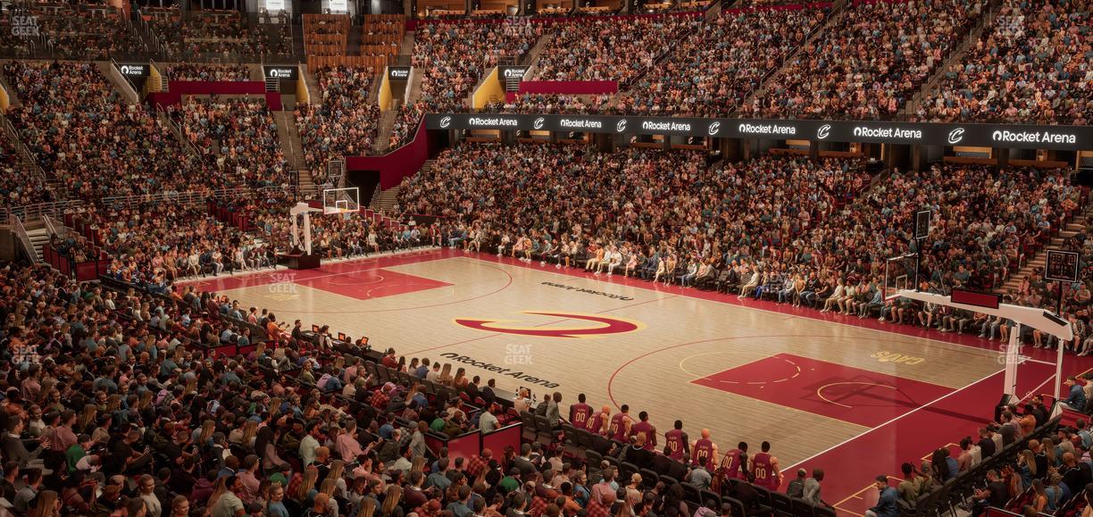 Rocket Arena - Section 105 Seat View