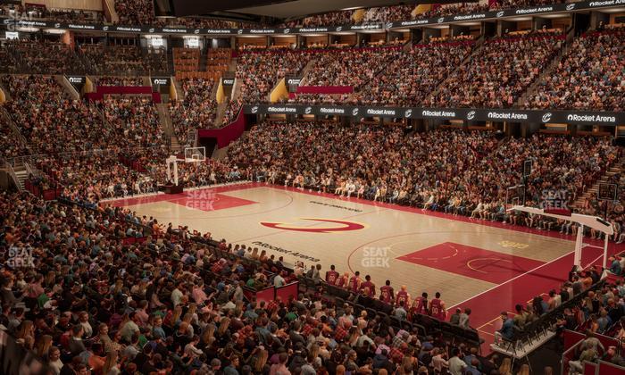 Rocket Arena - Section 105 Seat View