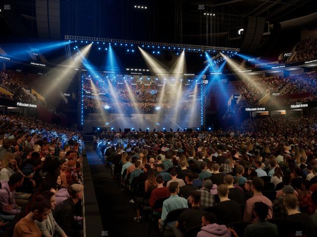 Rocket Arena - Section 105 Seat View