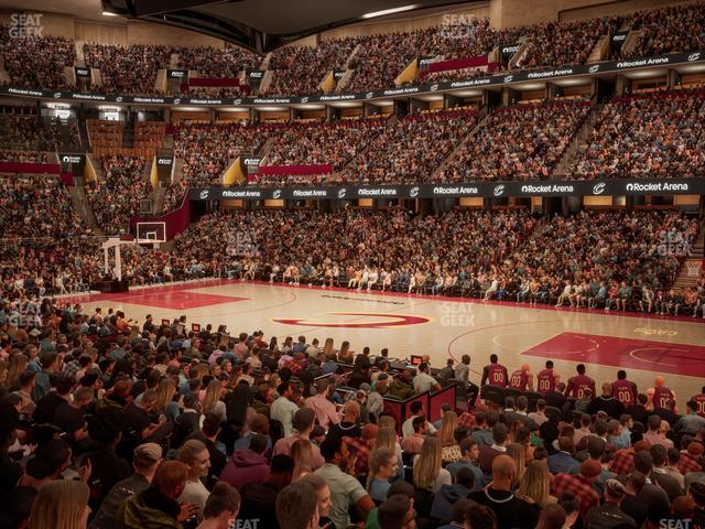 Rocket Arena - Section 106 Seat View Rocket Arena - Section 106 Seat View