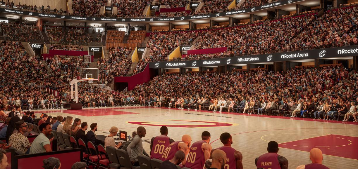 Rocket Arena - Section 106 Seat View
