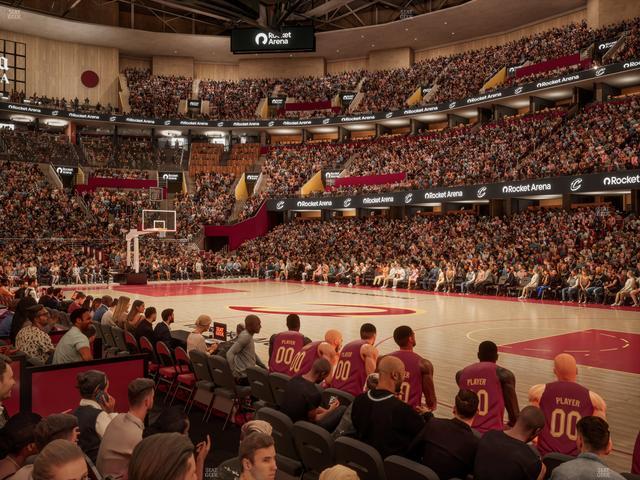 Rocket Arena - Section 106 Seat View