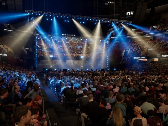 Rocket Arena - Section 106 Seat View
