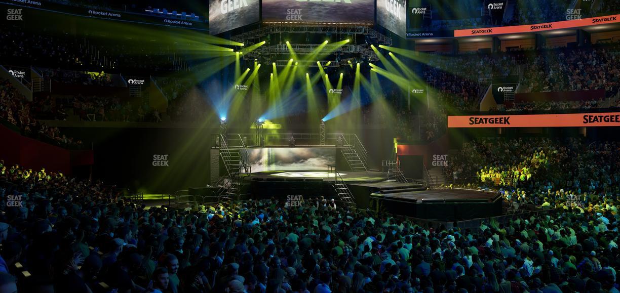 Rocket Arena - Section 107 Seat View