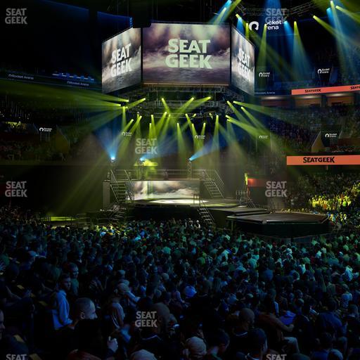 Rocket Arena - Section 107 Seat View