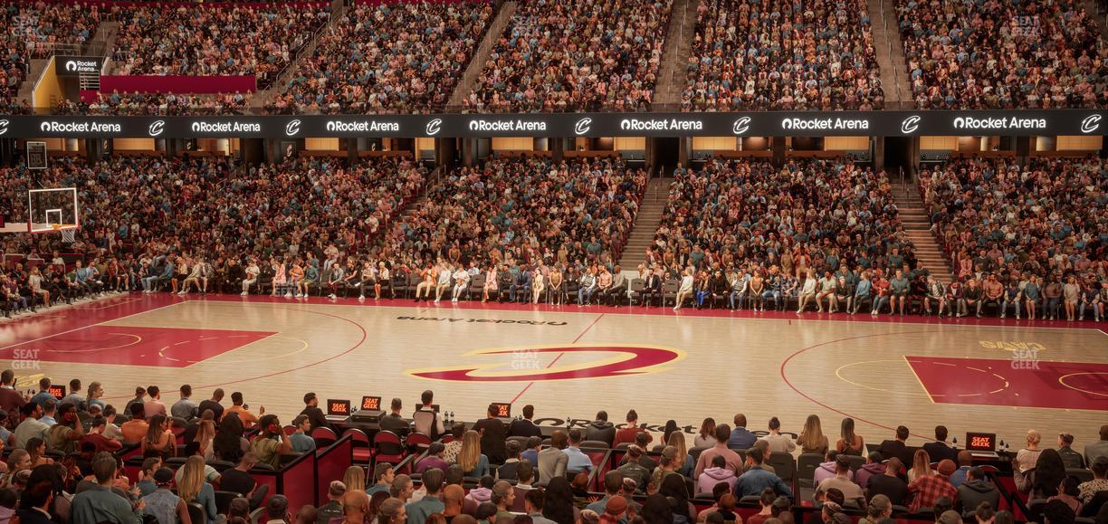 Rocket Arena - Section 107 Seat View