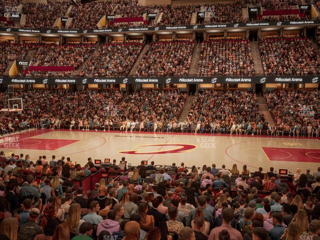 Rocket Arena - Section 107 Seat View Rocket Arena - Section 107 Seat View