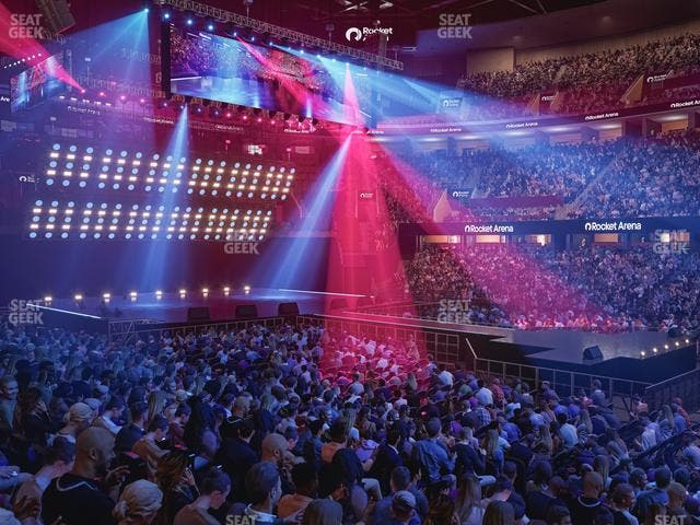 Rocket Arena - Section 107 Seat View