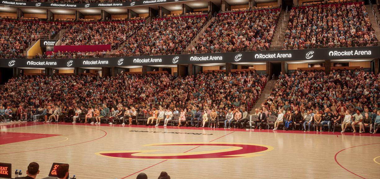 Rocket Arena - Section 107 Seat View