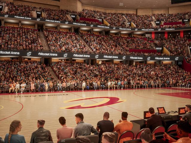 Rocket Arena - Section 108 Seat View