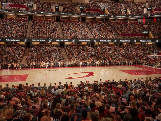 Rocket Arena - Section 108 Seat View Rocket Arena - Section 108 Seat View