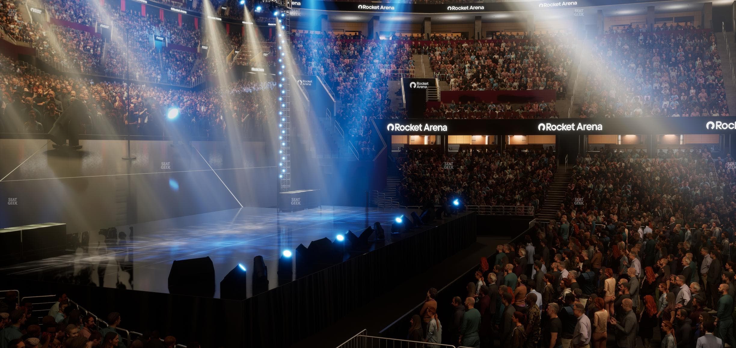 Rocket Arena - Section 109 Seat View