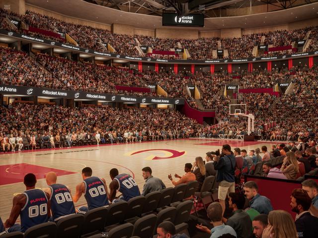 Rocket Arena - Section 109 Seat View