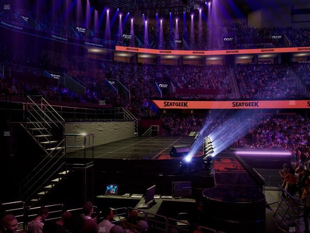 Rocket Arena - Section 110 Seat View