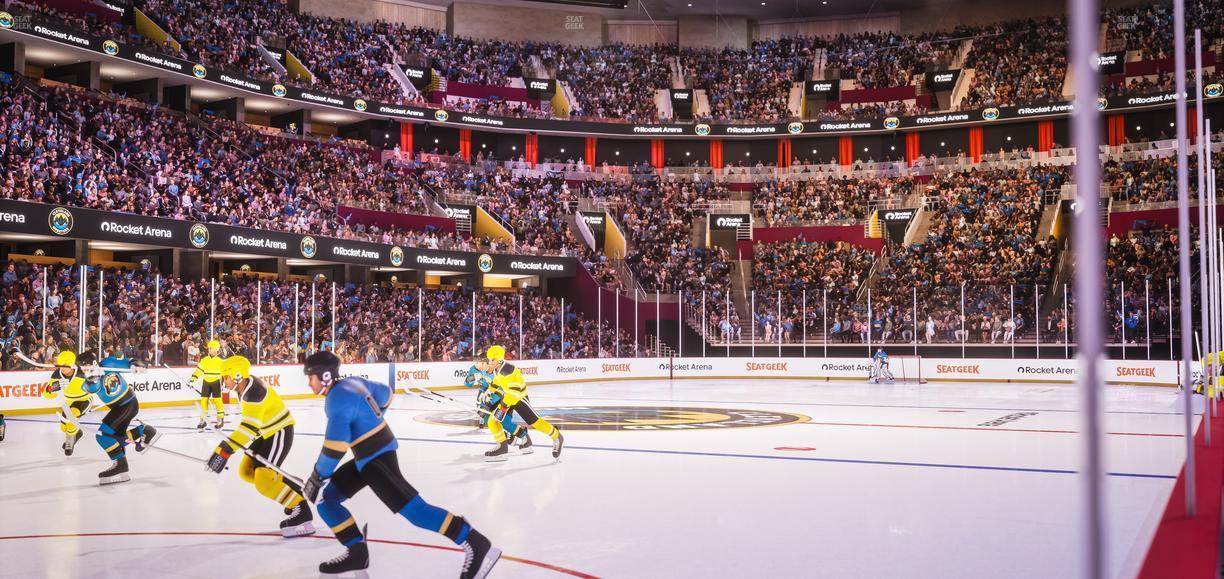 Rocket Arena - Section 110 Seat View