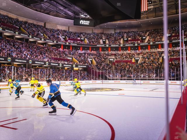 Rocket Arena - Section 110 Seat View