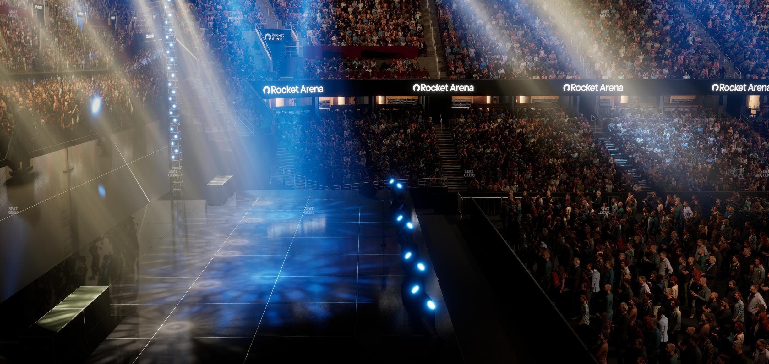 Rocket Arena - Section 110 Seat View