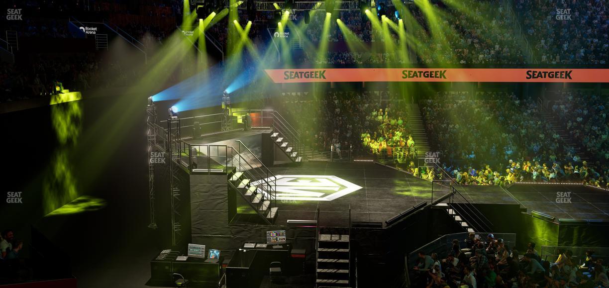 Rocket Arena - Section 110 Seat View