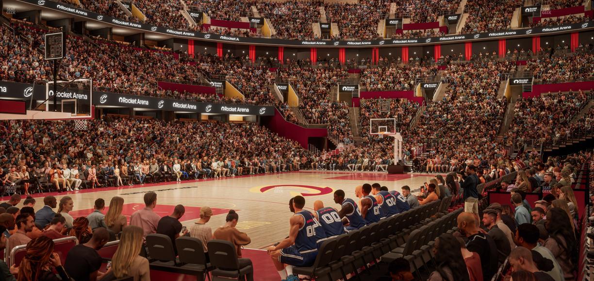 Rocket Arena - Section 110 Seat View