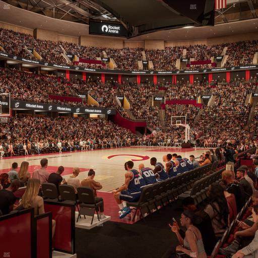 Rocket Arena - Section 110 Seat View
