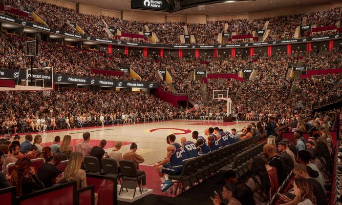 Rocket Arena - Section 110 Seat View