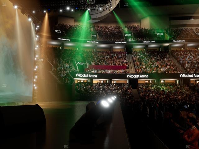 Rocket Arena - Section 110 Seat View