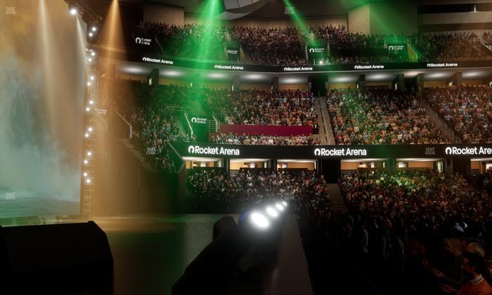 Rocket Arena - Section 110 Seat View