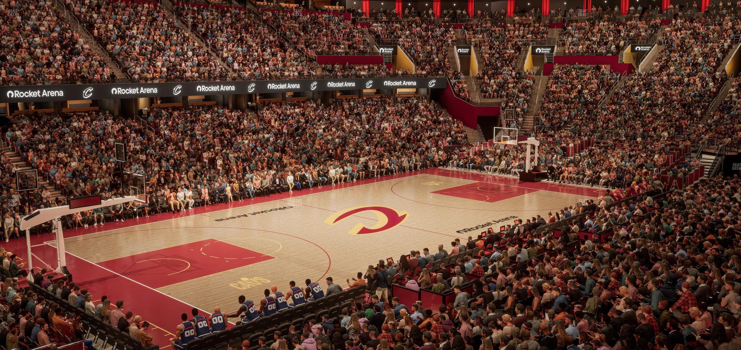 Rocket Arena - Section 110 Seat View