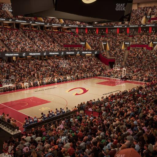 Rocket Arena - Section 110 Seat View