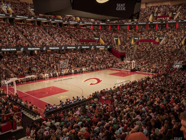 Rocket Arena - Section 110 Seat View Rocket Arena - Section 110 Seat View