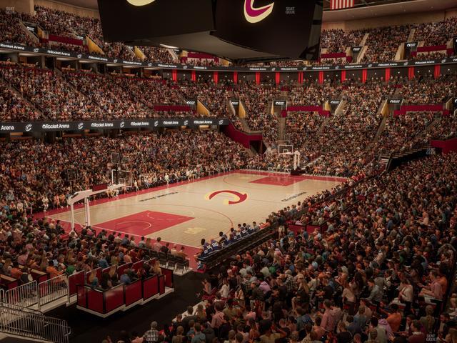 Rocket Arena - Section 111 Seat View