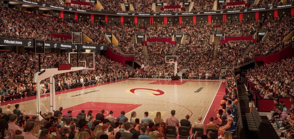 Rocket Arena - Section 112 Seat View