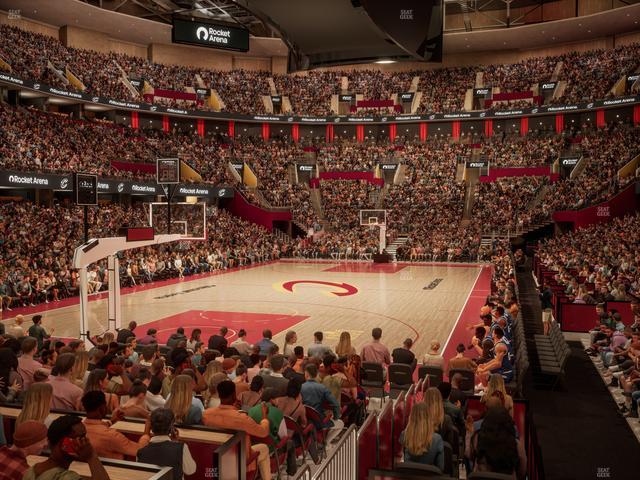 Rocket Arena - Section 112 Seat View