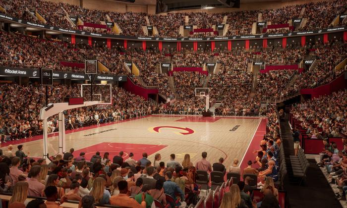 Rocket Arena - Section 112 Seat View
