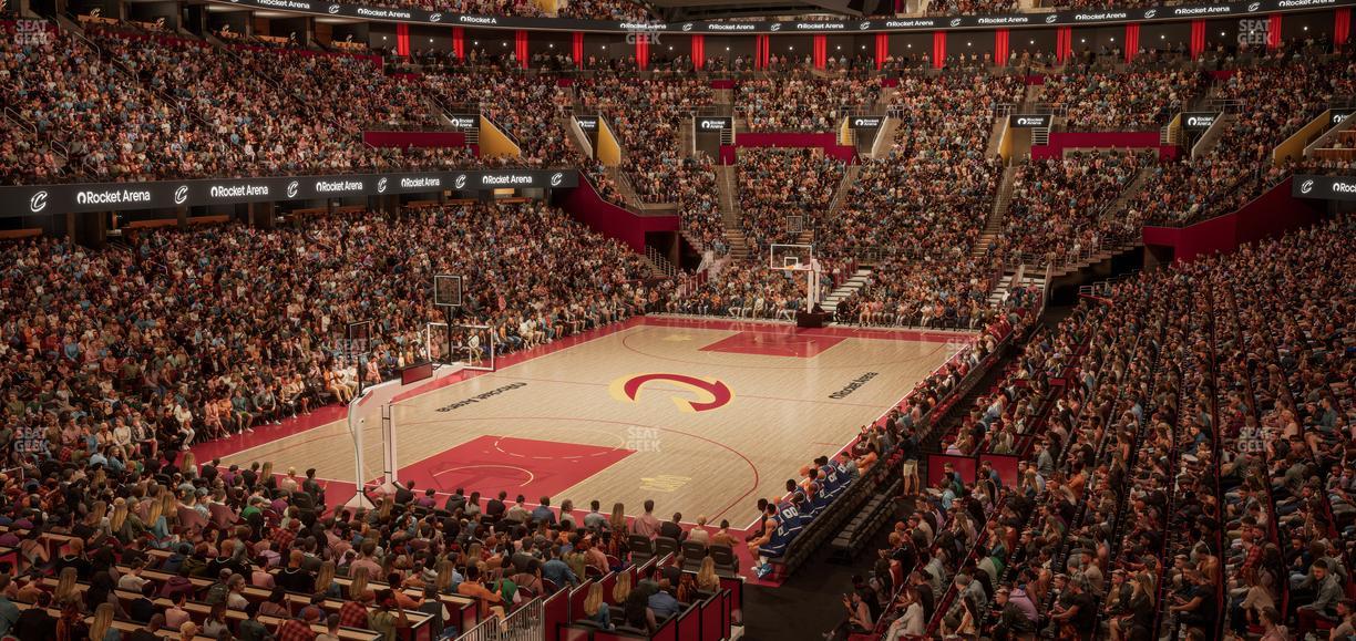 Rocket Arena - Section 112 Seat View