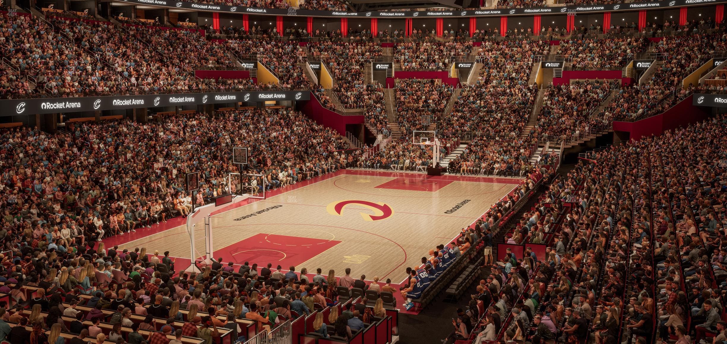 Rocket Arena - Section 112 Seat View