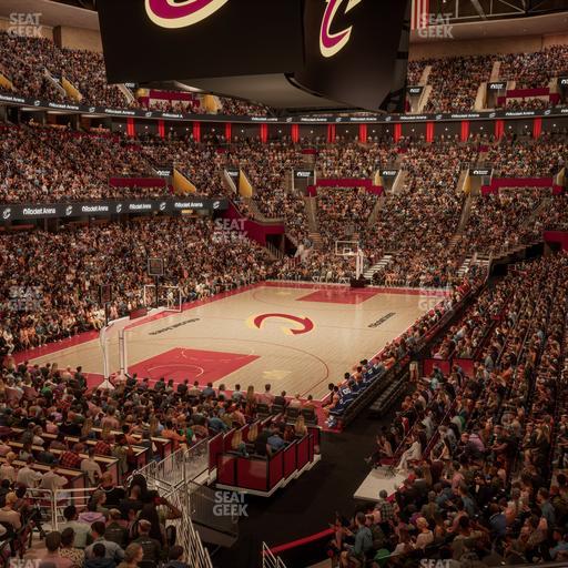 Rocket Arena - Section 112 Seat View