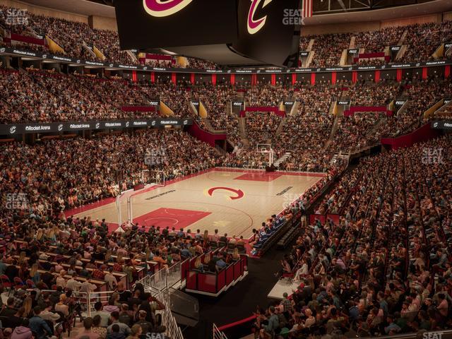 Rocket Arena - Section 112 Seat View Rocket Arena - Section 112 Seat View