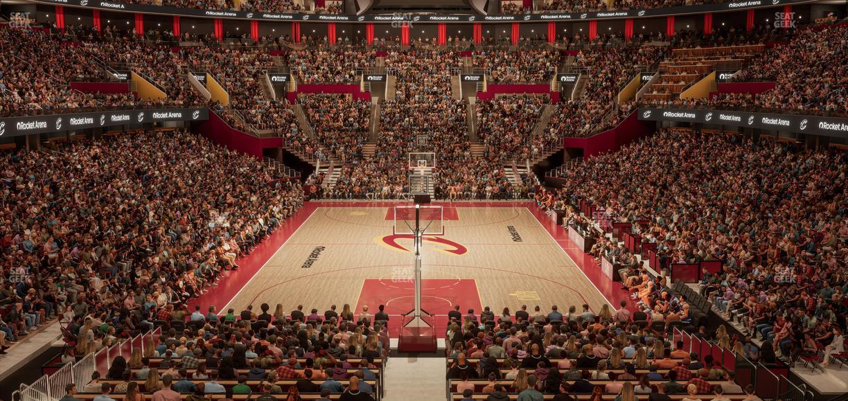 Rocket Arena - Section 114 Seat View