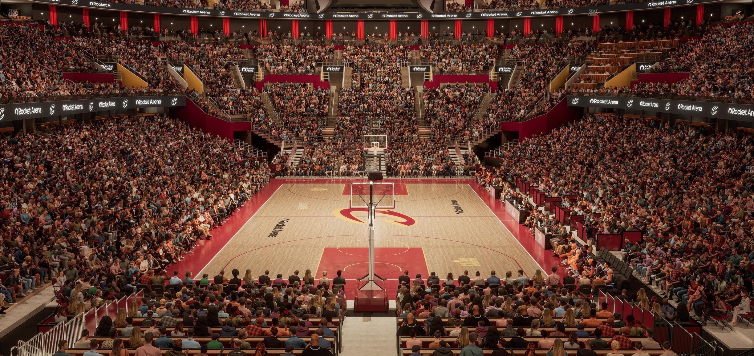 Rocket Arena - Section 114 Seat View